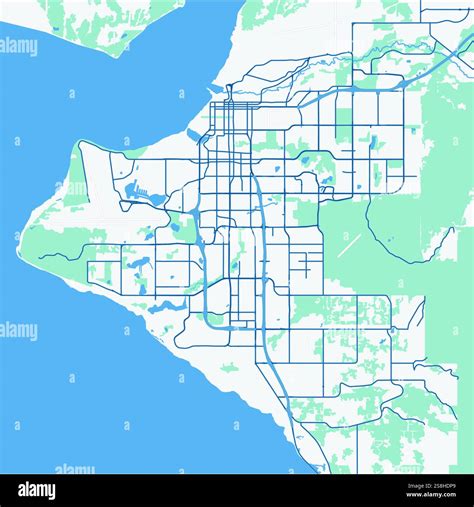 Anchorage Alaska Highway Map