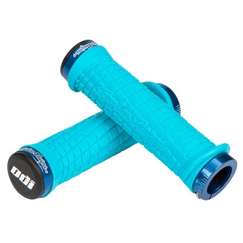 ODI MTB Grips Bonus Pack TLD Lock-On Light Blue/Blue, 130 mm | Maciag ...
