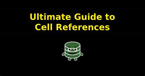 Image result for How to Create Cell References
