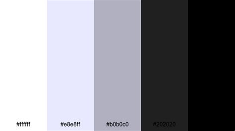 The Best 15 White Black Color Palette Ideas for Video & Design