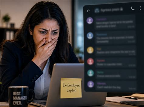I regret: Manager discovers office team’s secret group chat without her
