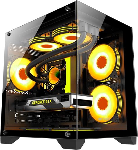 Amazon.in: Buy Ant Esports Crystal Z2 Mid-Tower Computer Case/Gaming ...