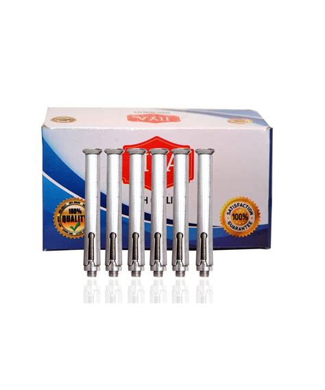 Jiya Stainless Steel Fasteners - Expansion Type Nutt Bolt Pack of 6 ...