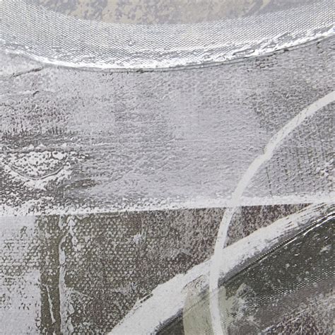 Grey Abstract Printed Canvas, 30x60 | At Home