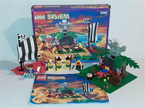 LEGO PIRATES 6262 KING KAHUKA´S THRONE S NÁVODEM A KRABICÍ!!! | Aukro