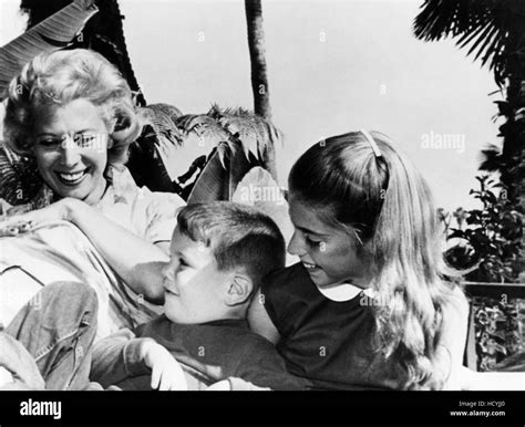 Dinah Shore, with her children (from left) John David Montgomery ...