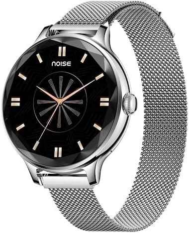 Noise Diva Smartwatch with Diamond Cut dial, Glossy Metallic Finish ...