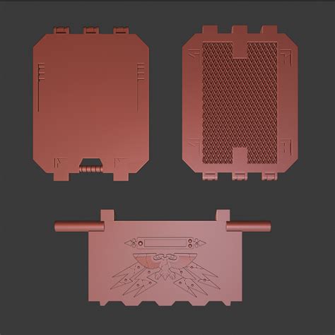 🚪 Salamanders Land Raider Doors・Free STL File for ・Cults