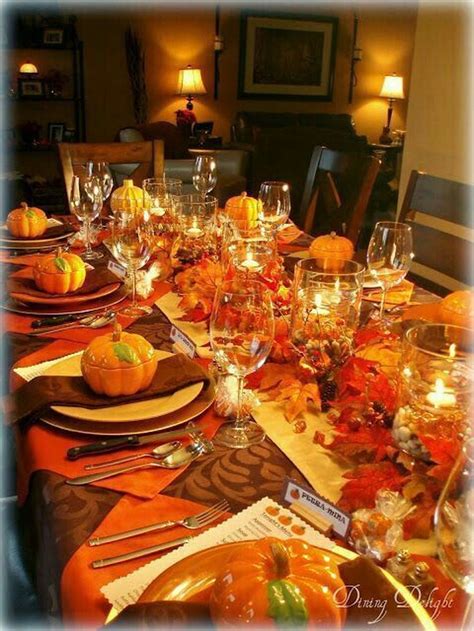 33 Beautiful Thanksgiving Dinner Table Decor Ideas | Thanksgiving ...