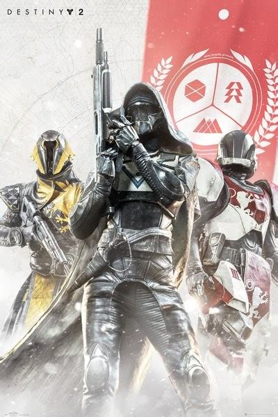 Plakat Destiny 2 - Characters | Poster an der Wand | 3+1 GRATIS ...