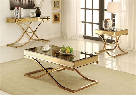 Mirrored Coffee Table Set Ideas