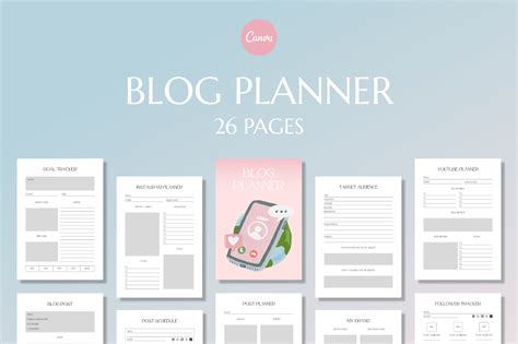 Image result for Blog Planner Template