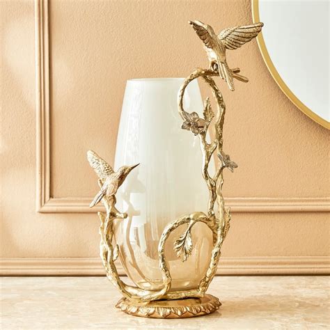 Buy Eternity Vivere Glass Bird Branch Vase from Home Centre at just INR ...
