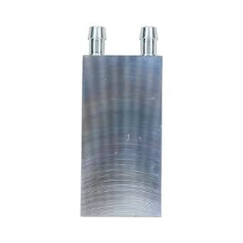 Electronic Spices 40 x 80mm Aluminum Heatsink Water Liquid Cooler Block ...