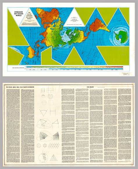 (World) The Fuller Dymaxion Air-Ocean World – The Old Map Gallery