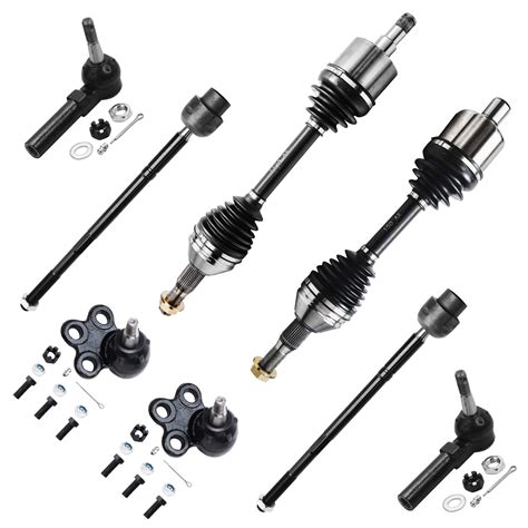 Detroit Axle - Front CV Axles Kit for Chevy Impala Monte Carlo Pontiac ...