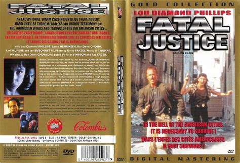 Jaquette DVD de Fatal justice - Cinéma Passion