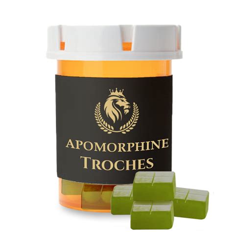 Apomorphine - 8 x 3 mg Doses Troche - Men's Direct RX