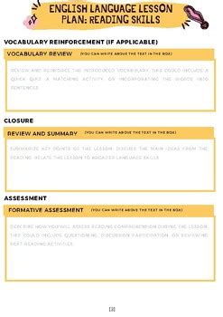 Image result for Reading Skills Lesson