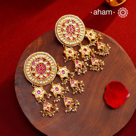 Oversized Earrings – aham jewellery | handcrafted silver jewellery