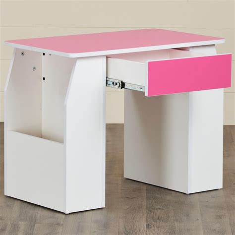 Buy Helios Oregon Kids Study Table - Pink and White from Helios by Home ...