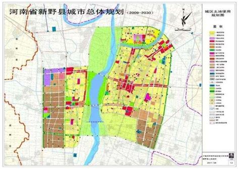 新野2030年城市规划图-图库-五毛网