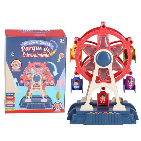 Buy HAPPY HUES® Amusement Park Toy with LED Lights, Sound, and Movement ...