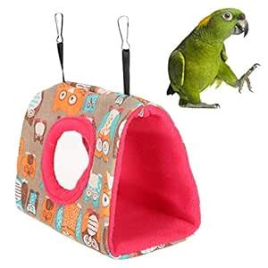 Bird Hanging Hammock, Parrots Hammock Warm Lightweight Bed Cage Tent ...