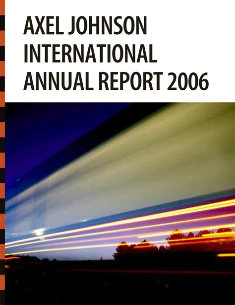 Forankra - Axel Johnson International AB