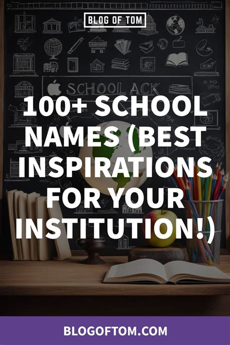 School name suggestions – Artofit