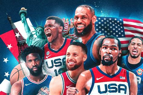 USA Basketball Team Ready to Shine at Paris 2024 Olympics - UROS