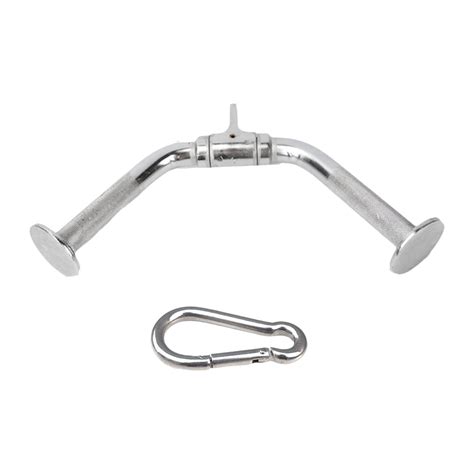 CALANDIS™ Tricep Press Down Bar Steel V Bar for Workout Back Shoulder ...