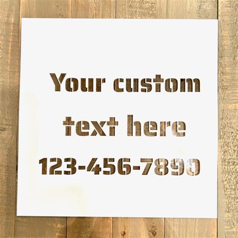 Buy Custom Stencils Online In India - Etsy India