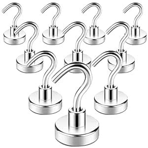 HiFam Magnetic Hooks | Magnetic Hanger | Neodymium Magnets Hooks ...