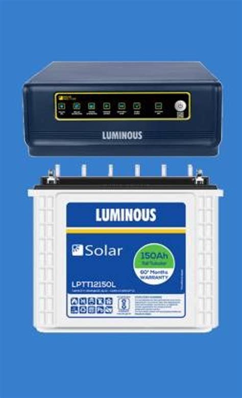 LUMINOUS LPTT12150L and NXG Pro 1KVA LPTT12150L and NXG Pro 1KVA with 5 ...