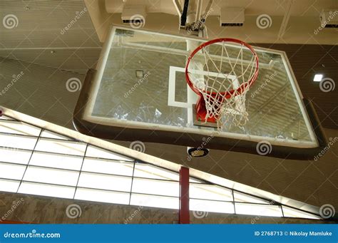 Indoor basketball hoop stock image. Image of inside, indoors - 2768713