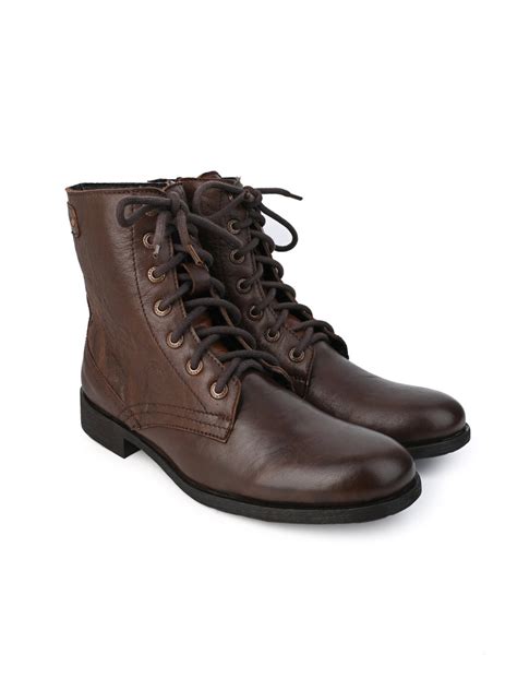 ALBERTO TORRESI BARCUS BROWN ANKLE BOOTS – Alberto Torresi