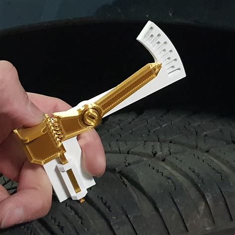 Printable Tire Tread Gauge