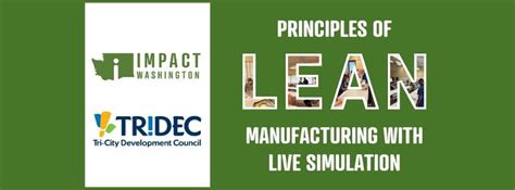 Principles Of Lean Manufacturing With Live Simulation, Tridec - Tri ...