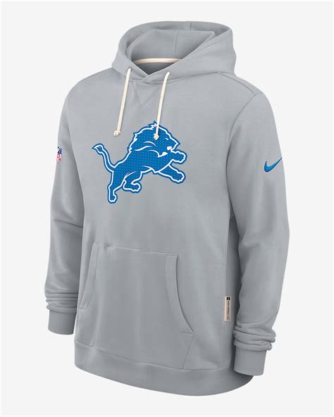 Detroit Lions Initial Home Sideline Men's Nike Dri-FIT NFL Pullover ...
