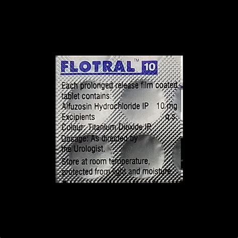 FLOTRAL 10MG TABLET 30'S Price, Uses, Side Effects & Substitutes | Medkart