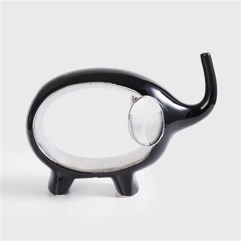 Buy Brighton Ceramic Elephant Figurine from Home Centre at just INR 2999.0