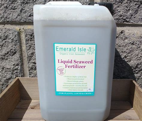 Organic Irish Seaweed Liquid Fertiliser Fertilizer For Gardens Flowers ...