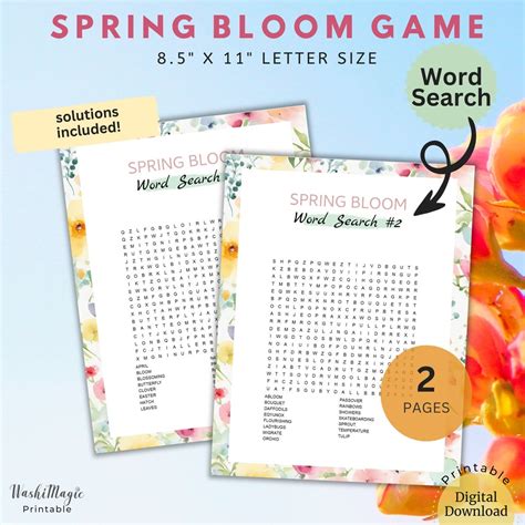 Image result for Spring Word Games