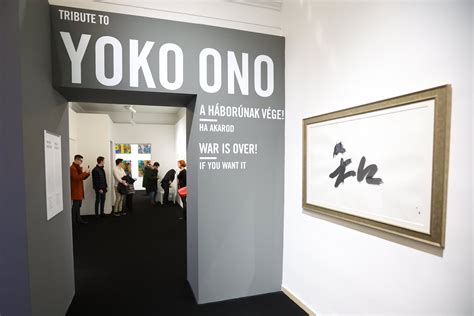 Yoko Ono Art Exhibit