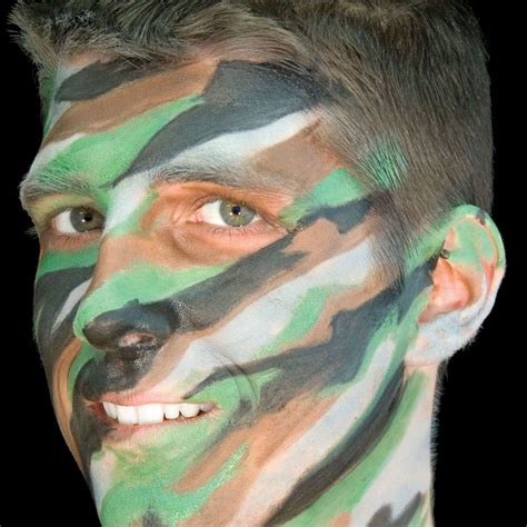 How To Apply Army Face Paint at Kristy Mulkey blog