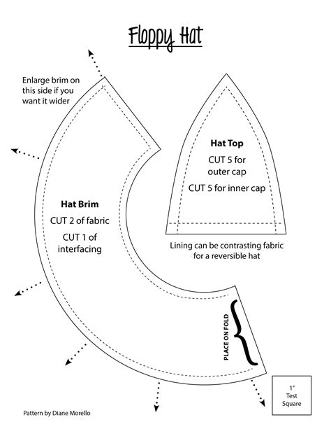 Image result for Hat Patterns Sewing Free