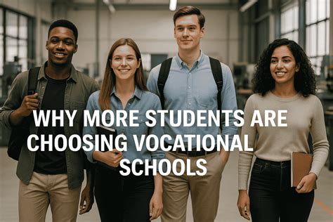 Why More Students Are Choosing Vocational Schools