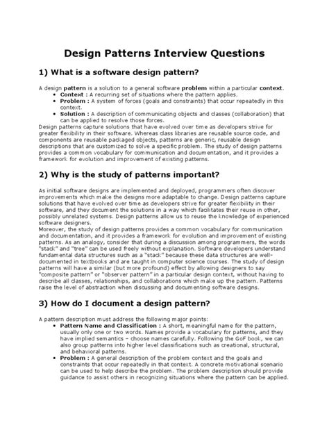 Design Patterns Interview Questions in .Net 的图像结果