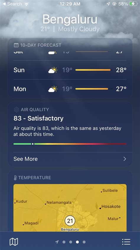 Weather App Design | Search by Muzli